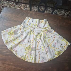 Komodo Embroidered Cotton Skirt Size 26 (Fits Like US 0–2) 🌿✨
